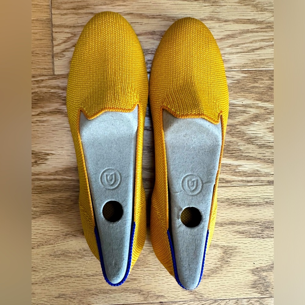 Rothy’s OG Loafers, Lemon Drop, Size 6.5